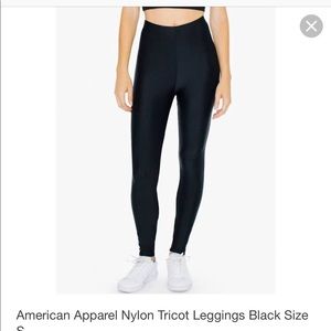American Apparel Nylon Leggings